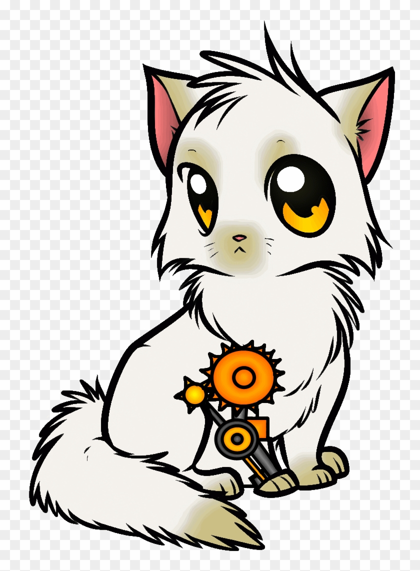 Steampunk Cat Drawings - Draw A Anime Cat #656029