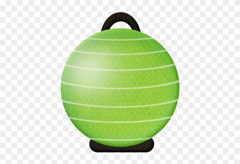 Aw Picnic Paper Lantern Green - Lantern #656040