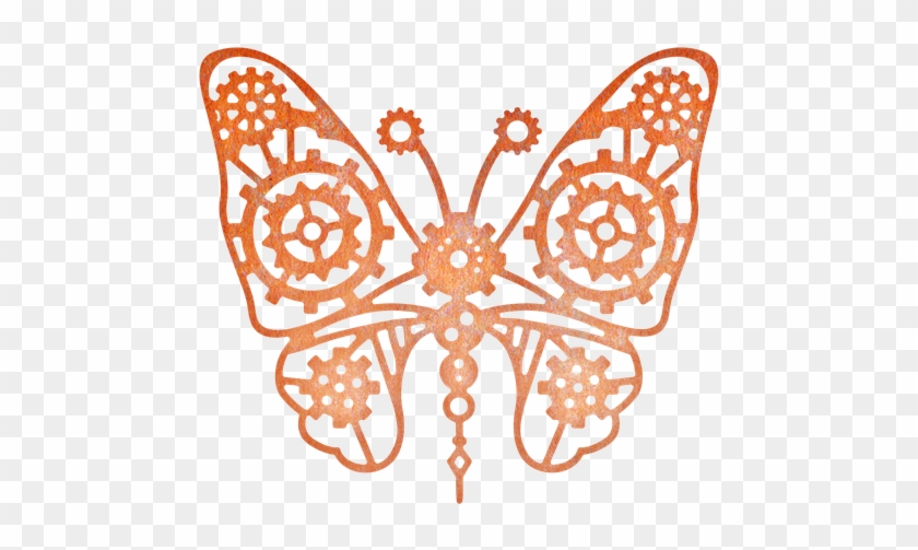 Cheery Lynn Dies - Cheery Lynn Designs B367 Gears Butterfly Die Cut #656045