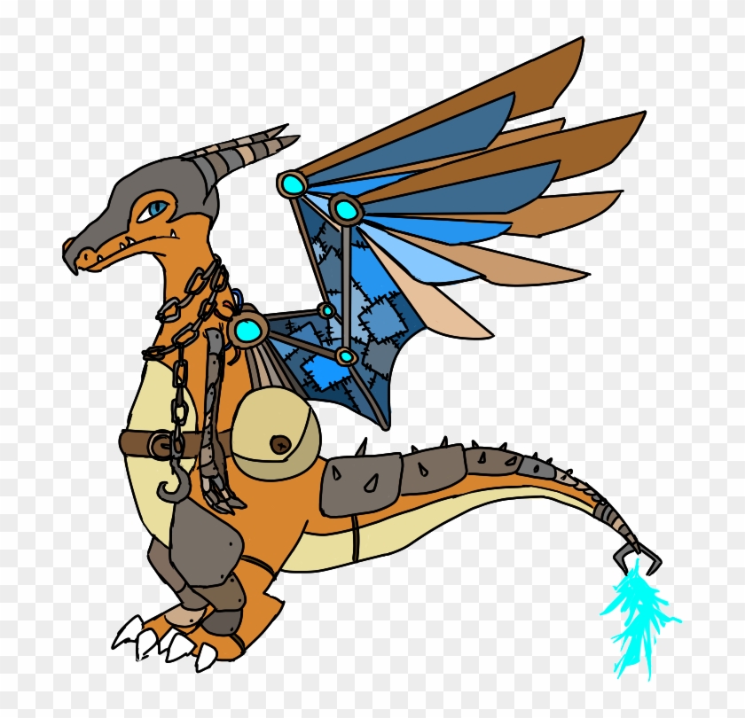 Steampunk Charizard By Maddytheskymin - Cartoon #656047