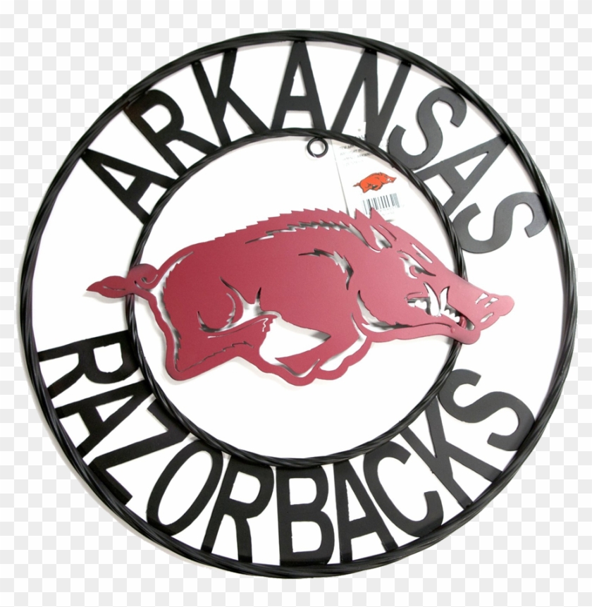 Arkansas Wrought Iron Wall Décor Arkansas Razorbacks - Westrail Tap And Grill #656086