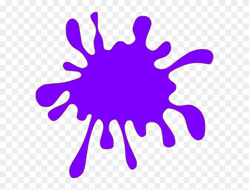 Violet Clipart Splat Free Clipart On Dumielauxepices - Spot Clipart #656164