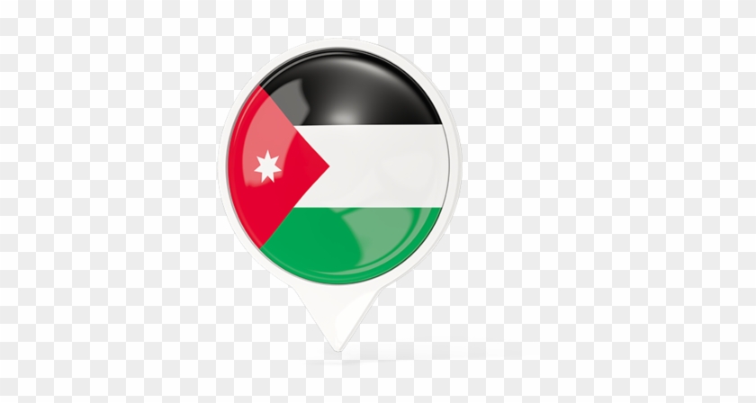 Illustration Of Flag Of Jordan - Flag Of Jordan #656203