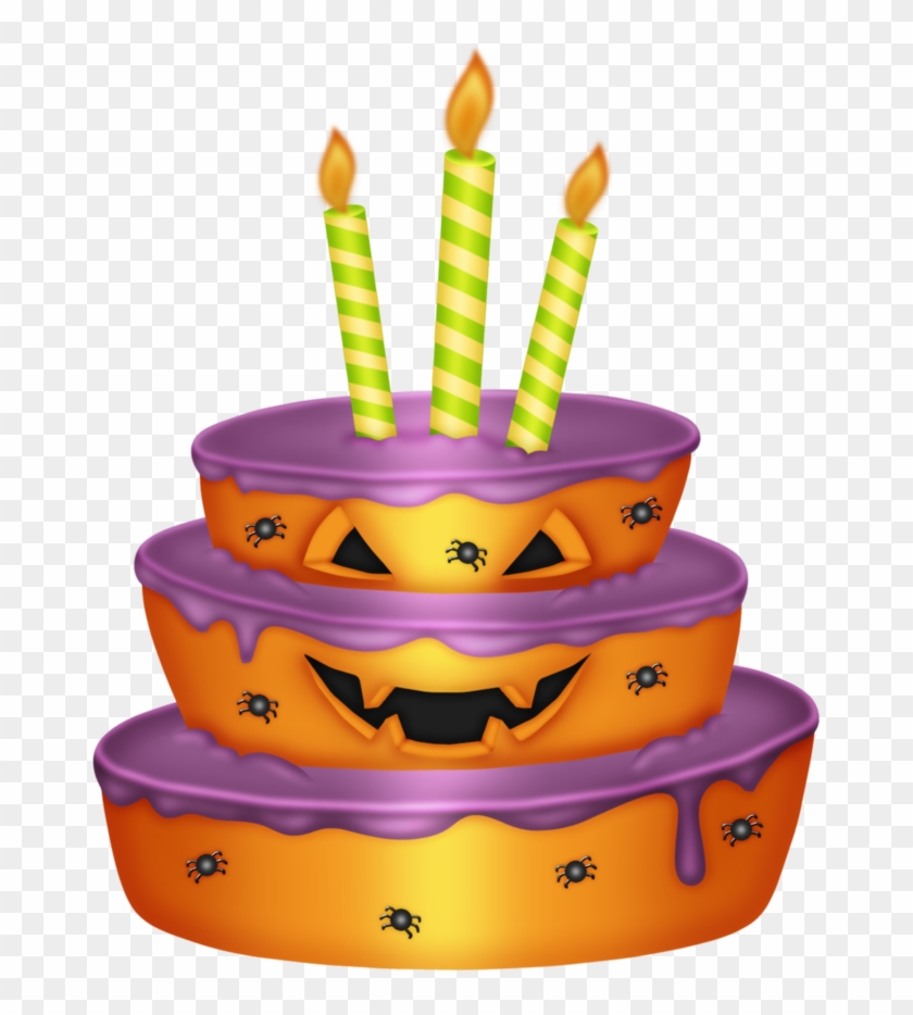 Http - //rosimeri - Minus - Com/mgxfz40b0nt0d - Halloween Birthday Cake Clip Art #656295