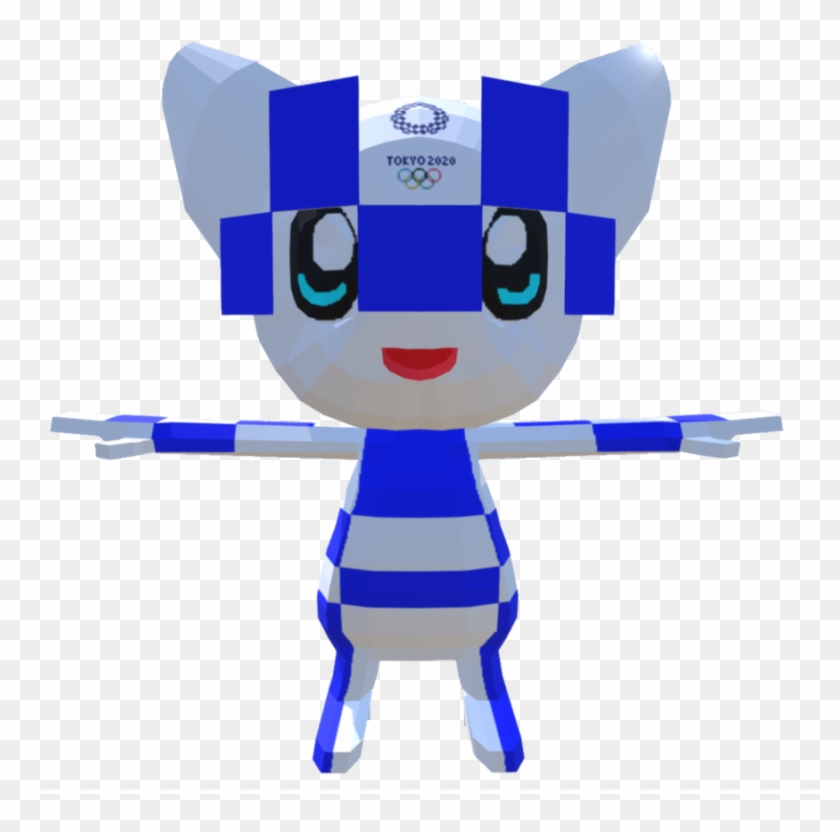 2020 Tokyo Olympic Mascot In 3d By Xelaalex - 2020 Summer Olympics #656387
