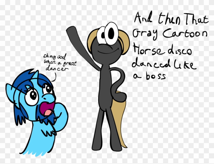 Let's Draw That Gray Cartoon Pony By Baratus93 - Gray Cartoon Pony Deviantart #656411