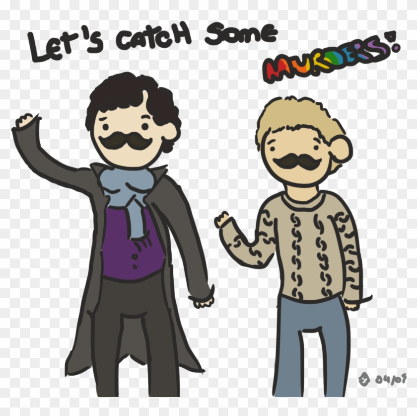 Bbc Sherlock - Sherlock Cartoon Fan Art #656491