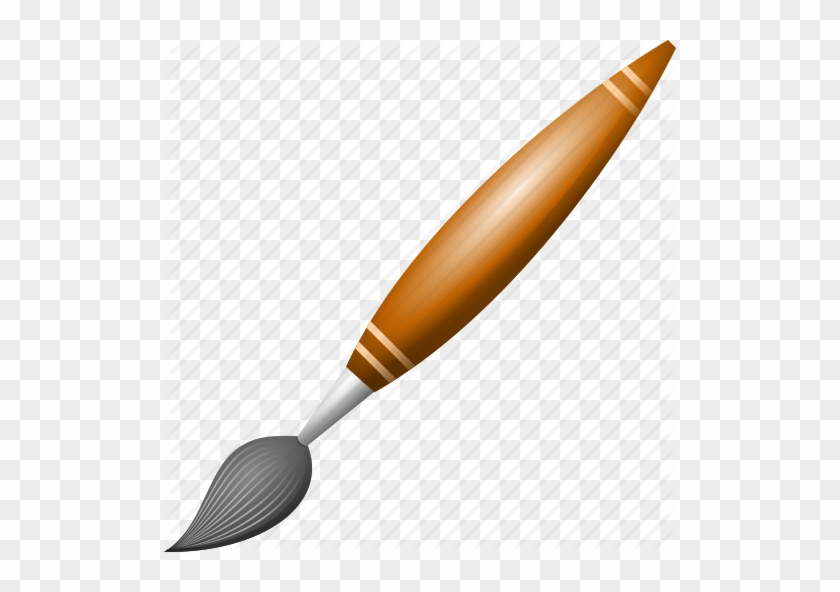 Artistic, Decoration, Draw, Drawing, Paint Brush, Paintbrush - Paint Brush Drawing Png #656507