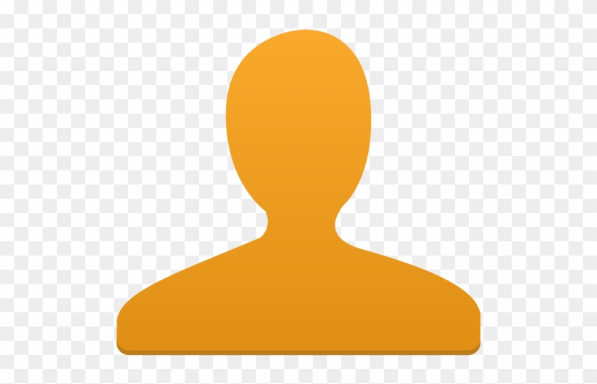 User Orange Icon - User Orange Icon #656546