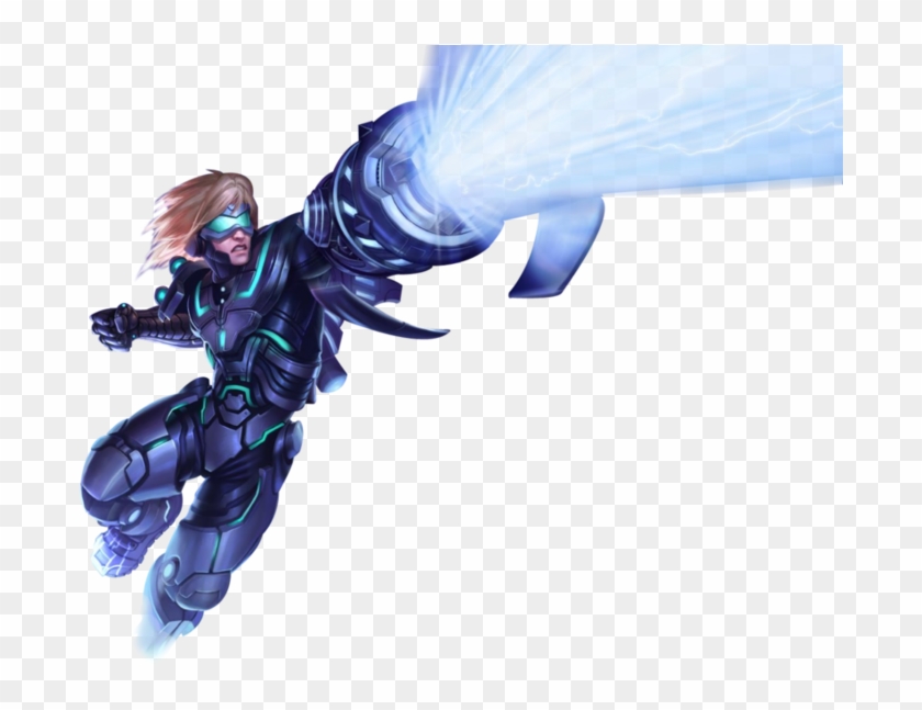 League Of Legends Desktop Wallpaper Rendering Clip - League Of Legends Pulsefire Ezreal Png #656568