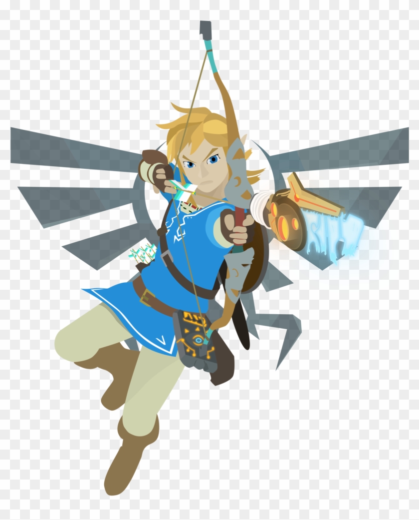 Hikki - Legend Of Zelda Breath Of The Wild Link Png #656610