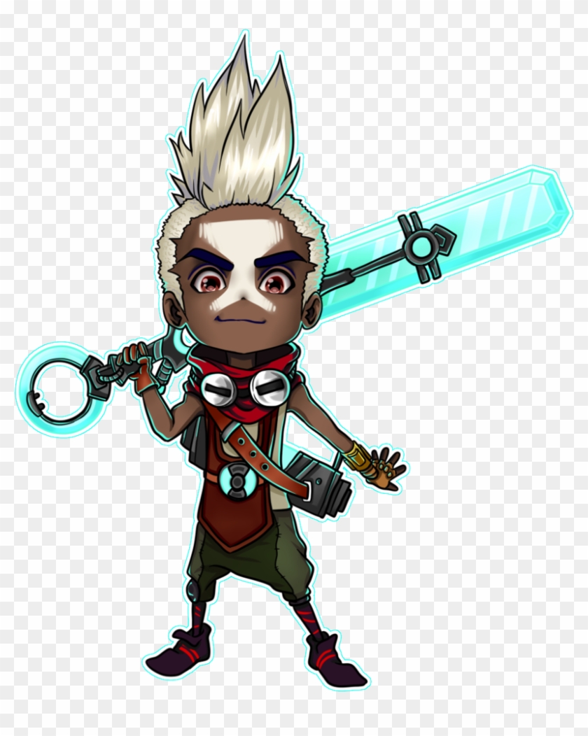 League Of Legends Chibi Ezreal Download - Ekko Chibi #656612