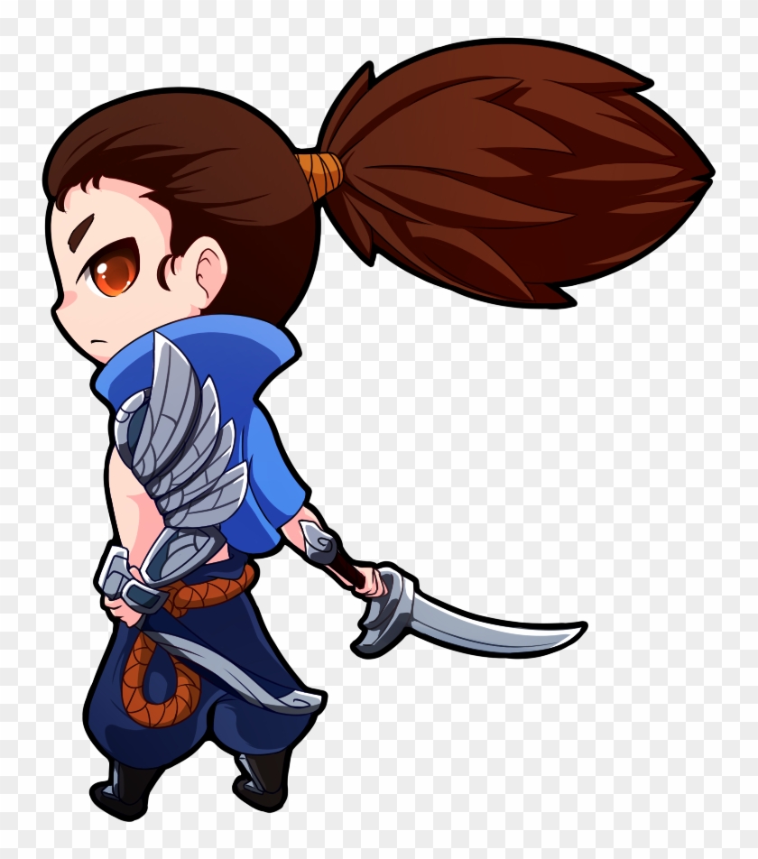 Yasuo Commission By Reggitar On Deviantart - Yasuo Chibi Png #656615