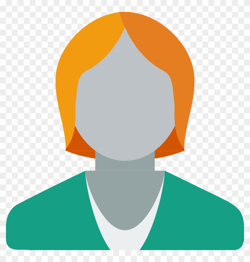 User Female Alt Icon - Default User Image Png #656637