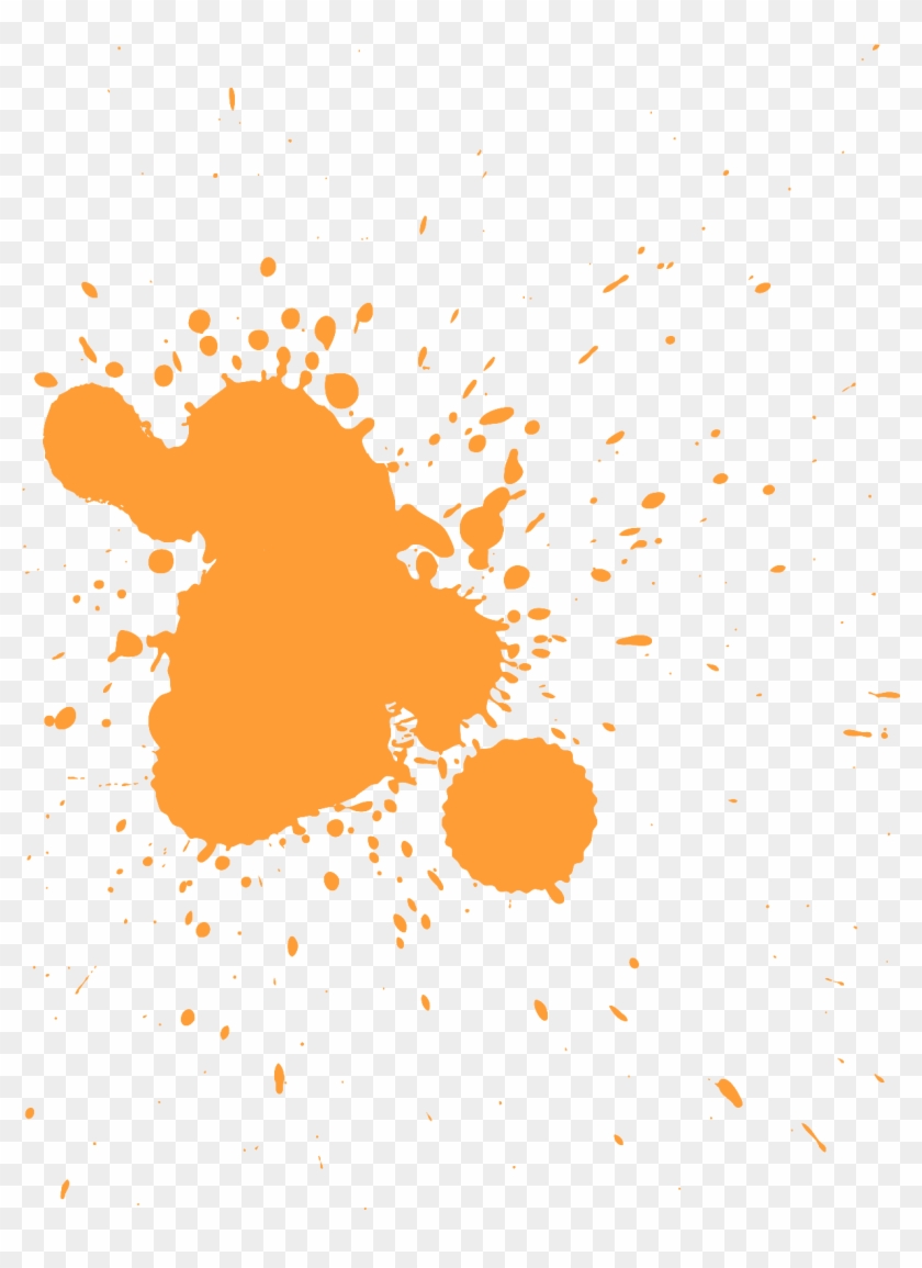 Orange Clipart Paint Splash - 2pm Tired Of Waiting #656654