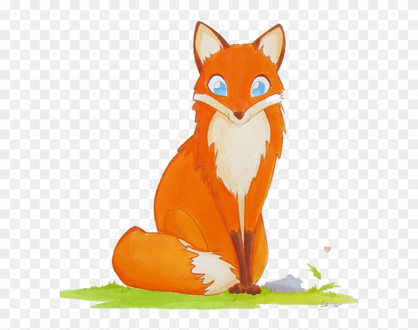 Red Fox Illustration - Red Fox Illustration #656755