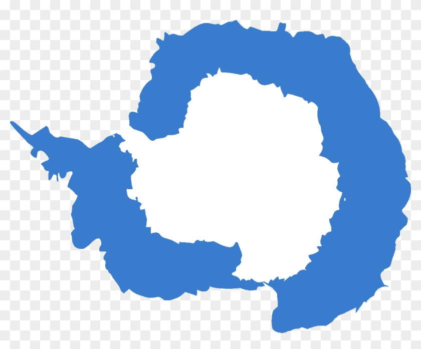Flag Map Of Antarctica - Antarctica Flag Map #656780
