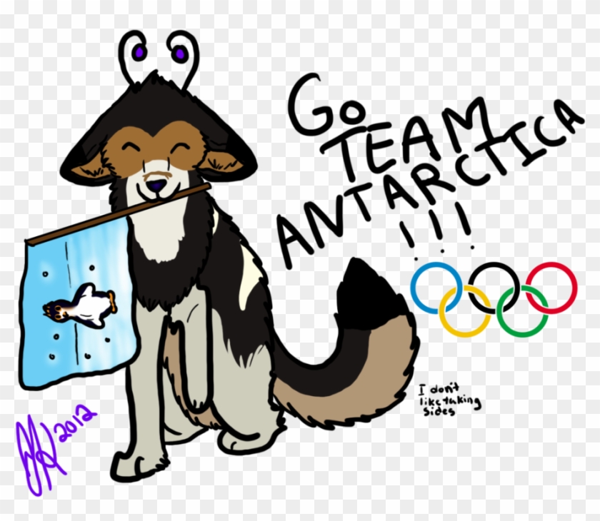 Go Team Antarctica By Spiritinspace - Olympic Rings #656799
