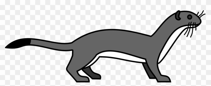 Open - Weasel Clipart #656826