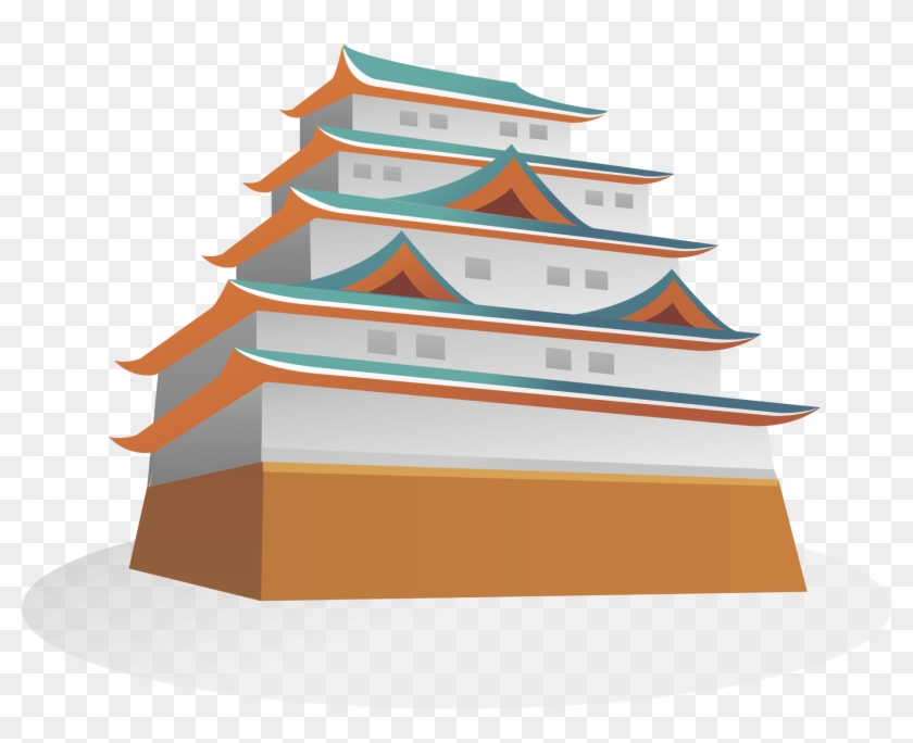 Osaka Castle Nagoya Castle Illustration - Osaka Castle Nagoya Castle Illustration #656859