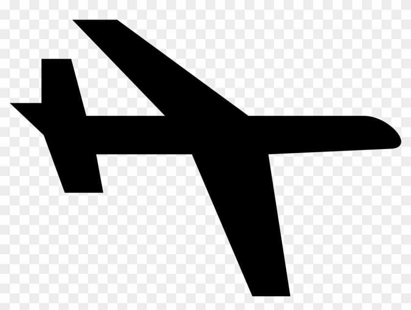 Aeroplane - Airplane Clip Art Simple #656877