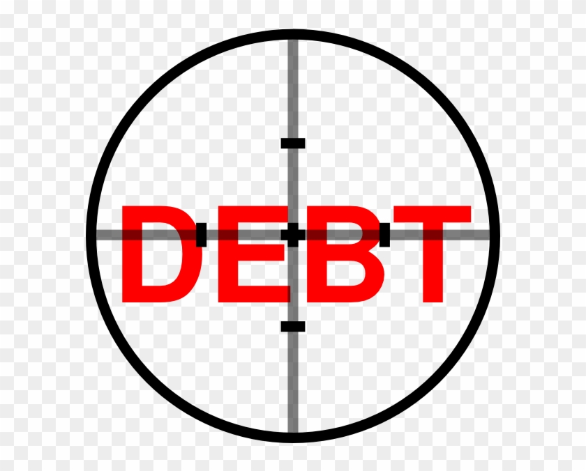 Debt Destruction Clip Art At Clker - National Debt Transparent Clipart #656898