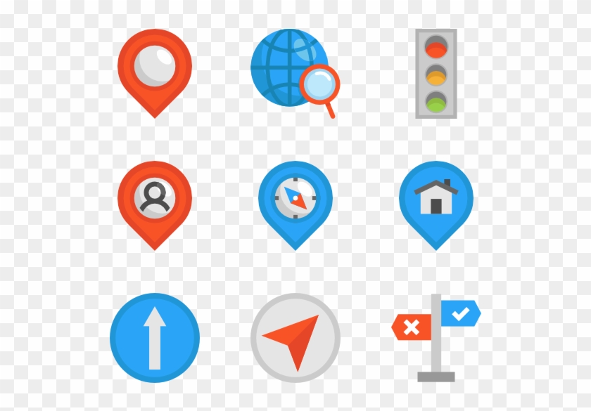 Location Icons 14 991 Free Vector Icons Rh Flaticon - Navigation Icon #656905
