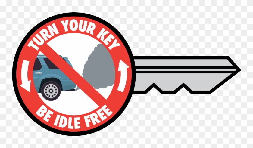 Idling Vehicles Contribute To Air Pollution And Emit - Sign #656925