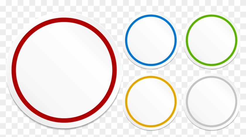 Blue Circle Vector Clipart - Circle Vector Transparent Png #656968