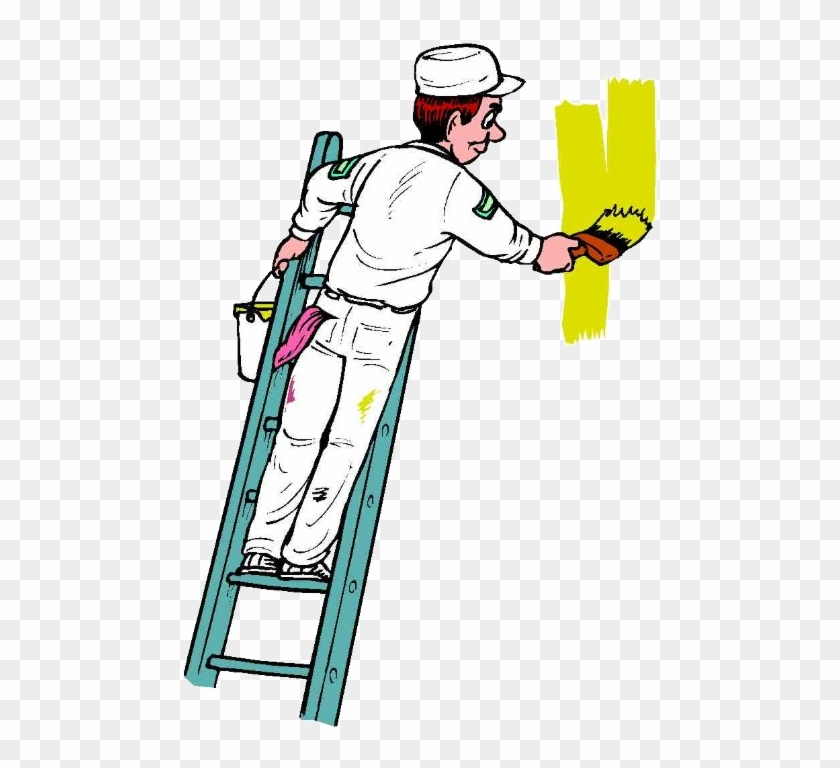 Painter - Painting House Clip Art #657085