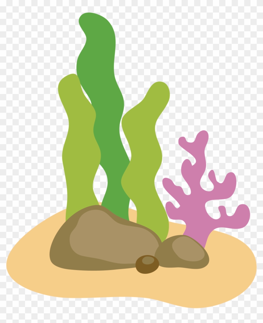 Euclidean Vector Algae Edible Seaweed - Cartoon Seaweed Png #657132