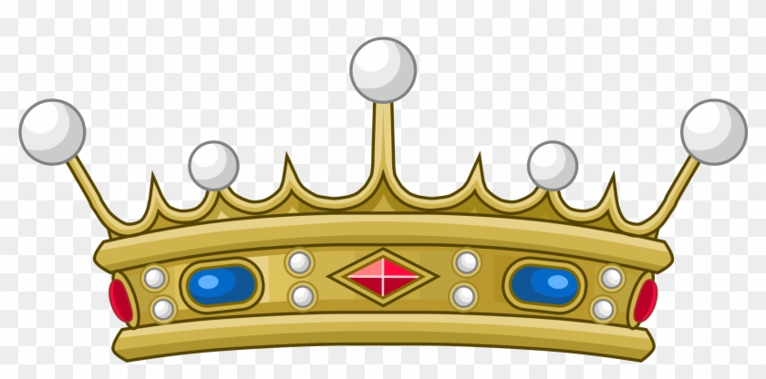 Cartoon Crown 21, Buy Clip Art - French Heraldry Crown #657340