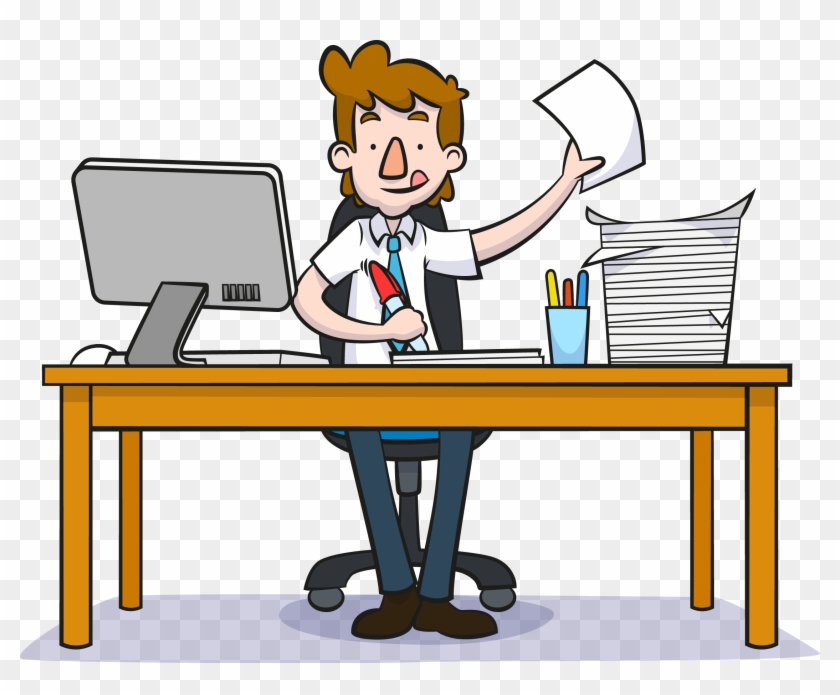 Cartoon Businessperson Motion Graphics - Vector Graphics #657390