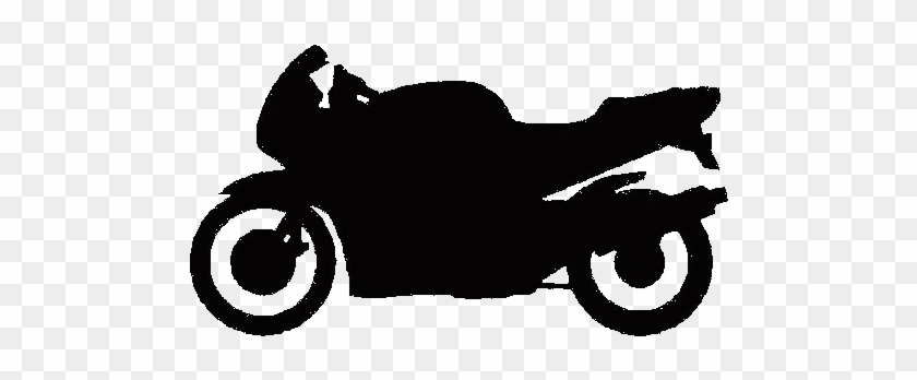 This Will Auto Select Road Surface And Twisty Rating - Silhouette Of A Motorcycle #657463