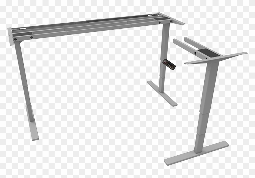 Executive Corner Electric Sit Stand Desk - Standing Desk #657623