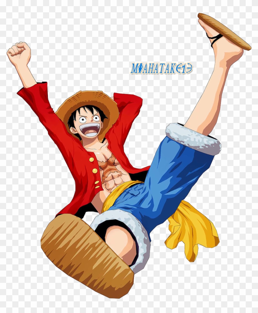 Luffy Jumping Render By Miahatake13 Luffy Jumping Render - One Piece Luffy Jump #657651