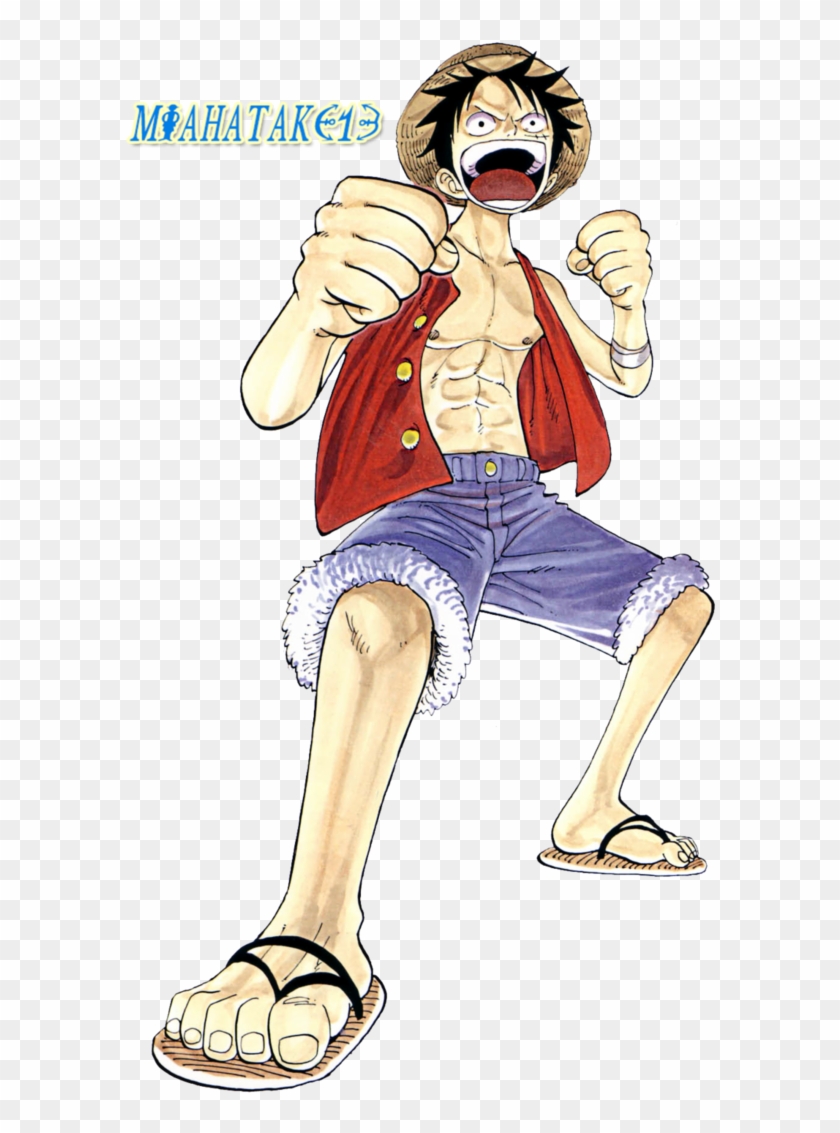 Luffy Render By Miahatake13 - One Piece 18 By Eiichiro Oda #657665