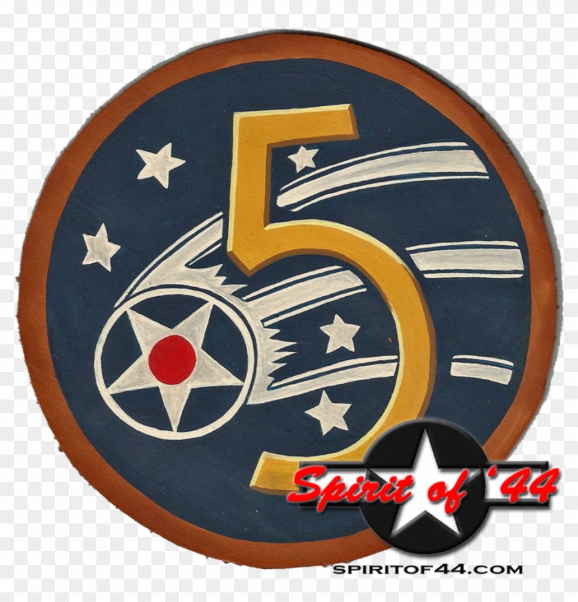 5th Air Force Jacket Patch 4 1/2" - Emblem #657696