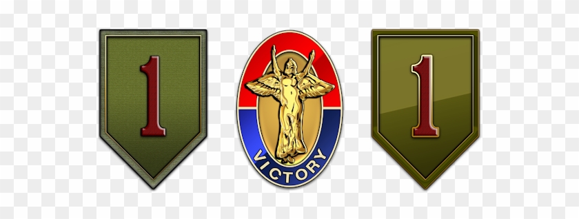The 1st Infantry Division Has Seen Continuous Service - 1st Infantry Division Crest #657698