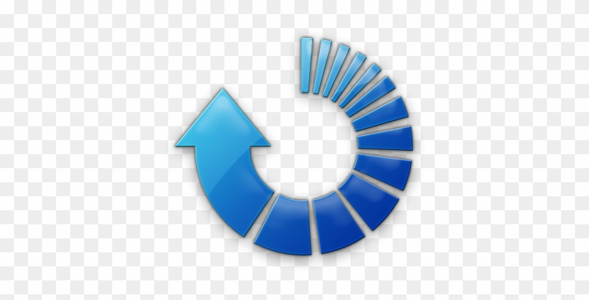 For Swing Or Delivery - Refresh Icon Png Blue #657763