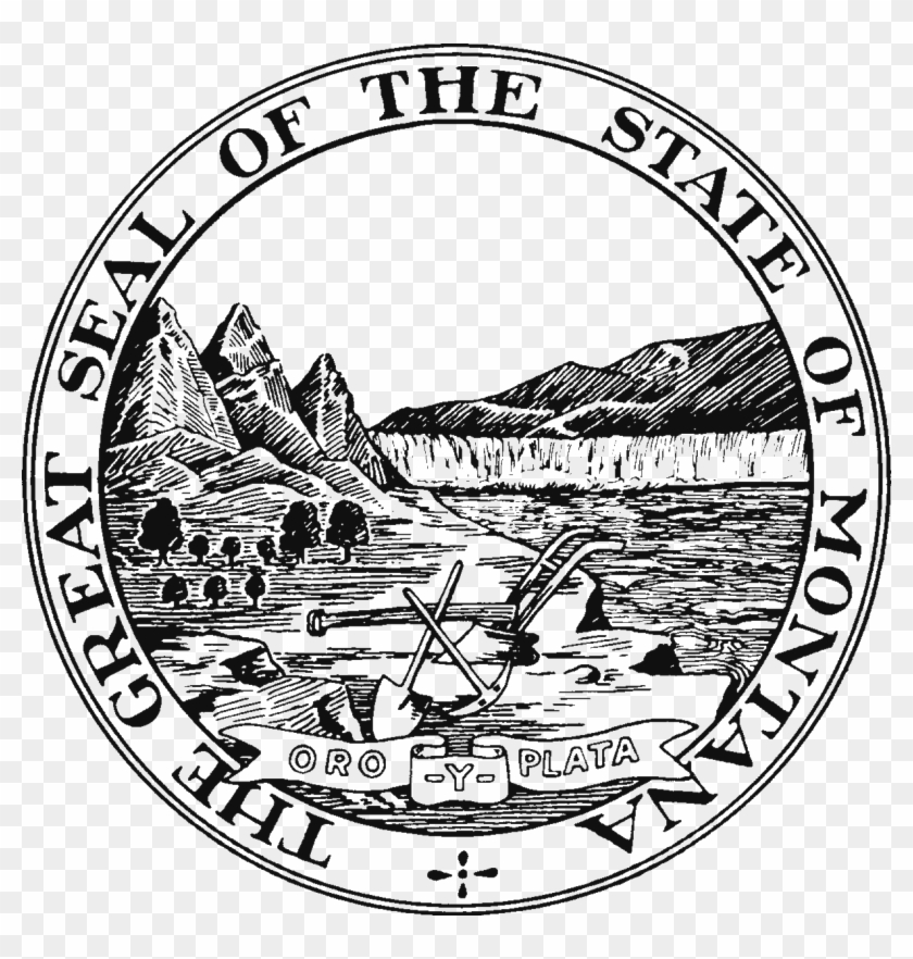 7 Images Of State Seal Coloring Pages Montana State - Montana State Seal To Color #657772