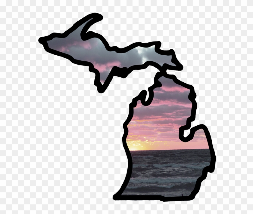Pink Mi Outline Beach Photo - Art #657837