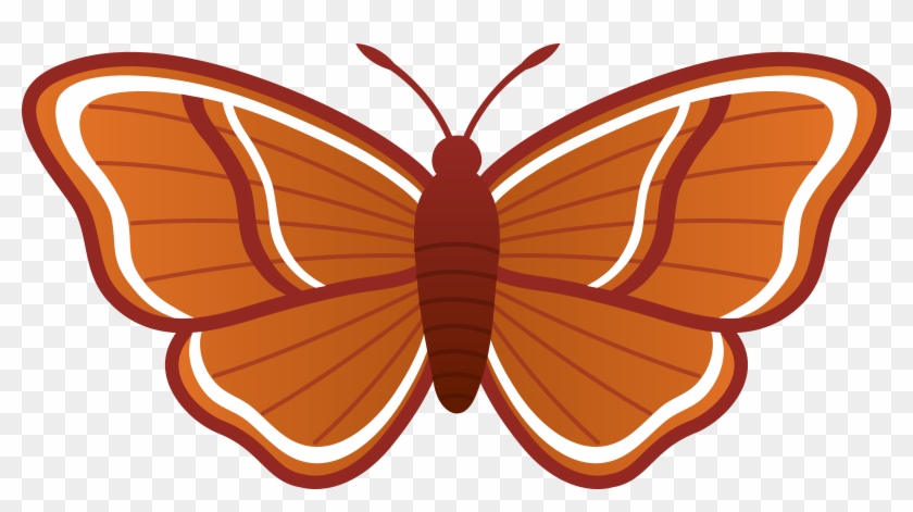 Moth Clipart Cute Butterfly - Moth Clipart #657849