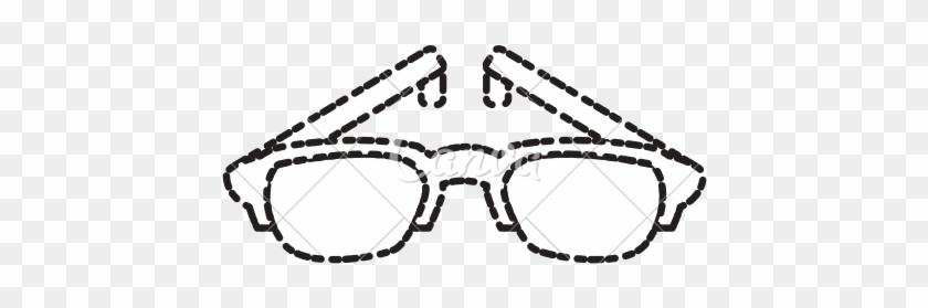 Nerd Glasses Isolated - Glasses #657843