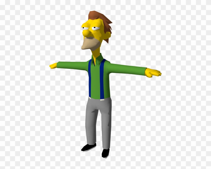 Cover Clipart Simpsons Hit And Run - Simpsons Hit And Run Character Models #657844