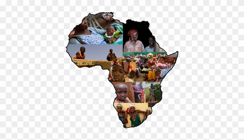 On April 25th People Across The Globe Take Part In - Collage Of Africa And Map #658060