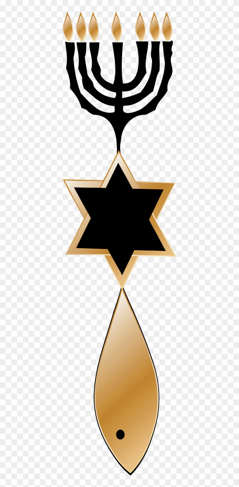 Madetobeunique 1 0 Messianic Christian Jew Art 24 By - Messianic Jewish Symbol #658062