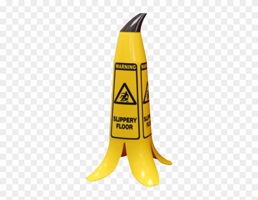 Banana Cone - Slippery Floor - Slippery Floor Banana - Free Transparent ...