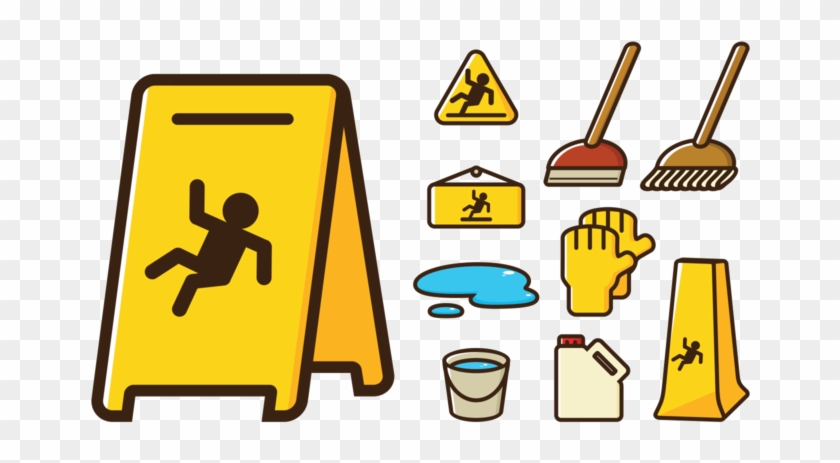 Wet Floor Sign Icons - Logo #658185