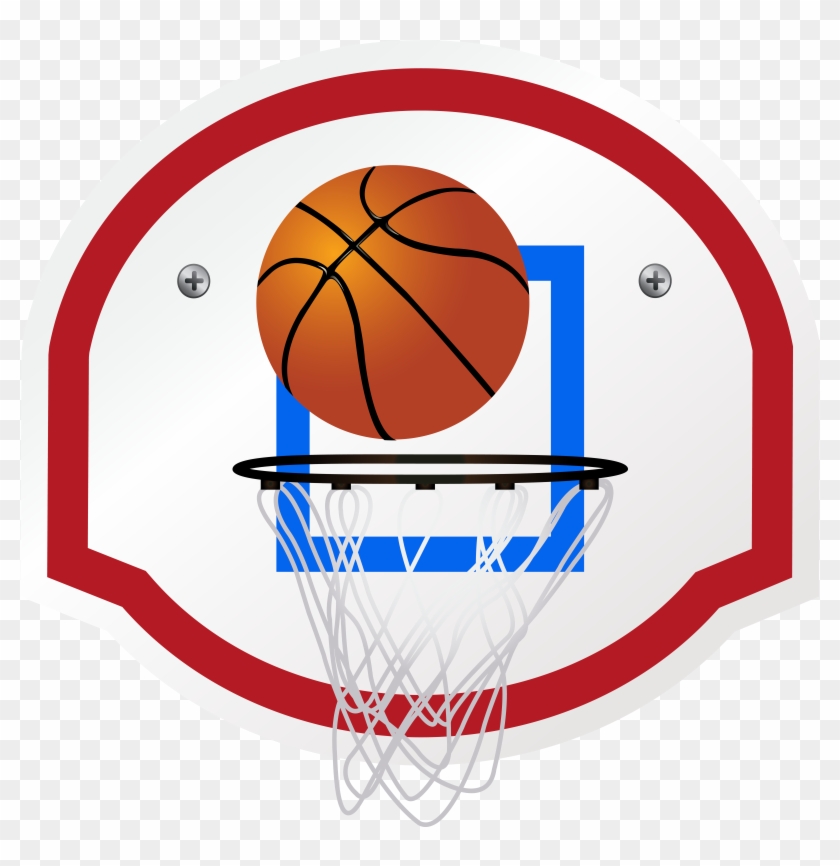 Basketball Hoop Png Clip Art Image - Basketball Hoop Png Clip Art Image #658224